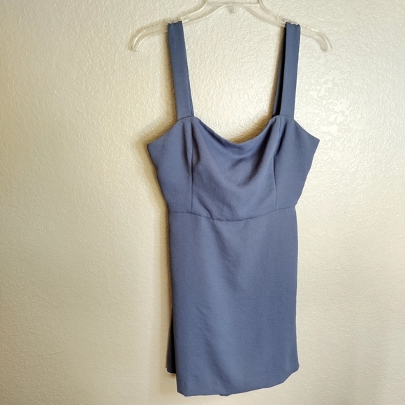 wilfred blue dress Wilfred Free Aritzia navy blue dress main image 1